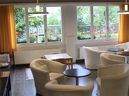 The Common Room at Brienz Youth Hostel